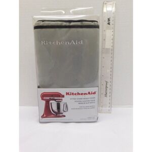 NEW KitchenAid Fitted Stand Mixer Cover KSMCT1SF For Tilt-Head Mixers Gray